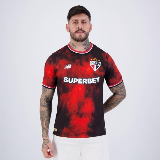 Camisa New Balance São Paulo III Comemorativa 2024 Jogador