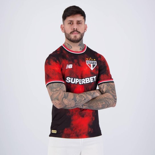 Camisa New Balance São Paulo III Comemorativa 2024 Jogador