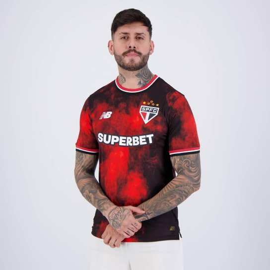 Camisa New Balance São Paulo III Comemorativa 2024 Jogador