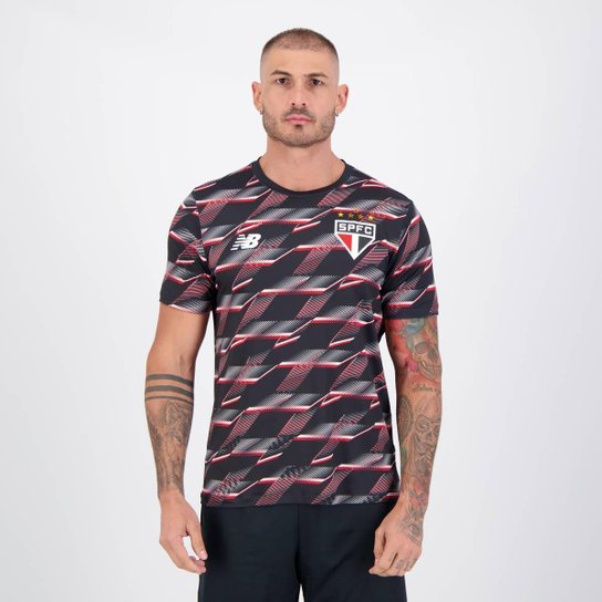 Camisa New Balance São Paulo Pré-Jogo 2024