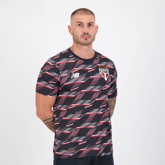 Camisa New Balance São Paulo Pré-Jogo 2024