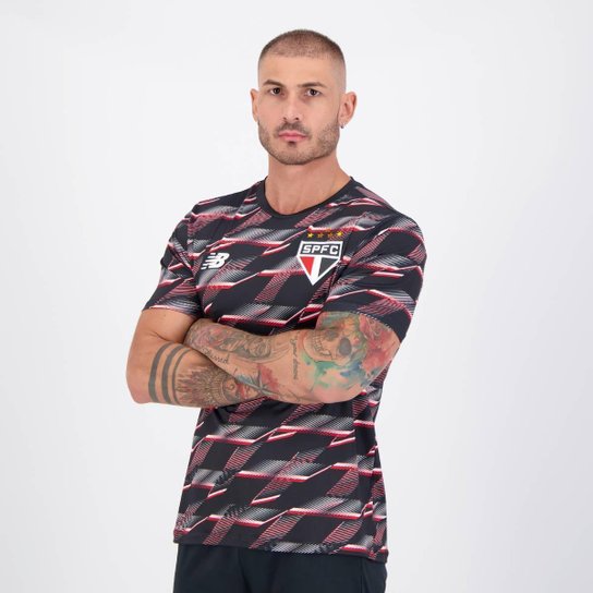 Camisa New Balance São Paulo Pré-Jogo 2024