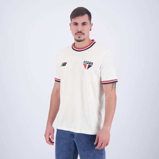 Camisa New Balance São Paulo Retro Off White