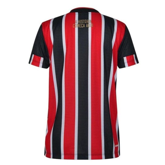 Camisa New Balance São Paulo Torcedor 2024/25 Juvenil - Preto e Vermelho 10