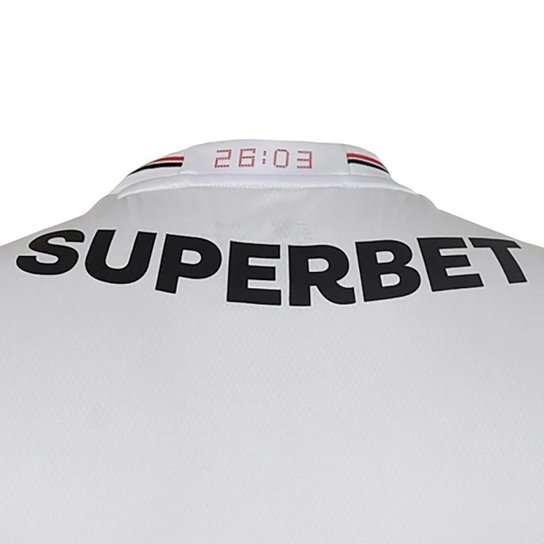 Camisa New Balance São Paulo Torcedor Home 2025 Masculina