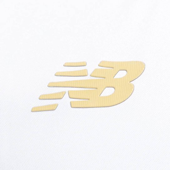 CAMISA NEW BALANCE TORCEDOR HOME SPFC 2025 MASCULINA BRANCO E VERMELHO EXGG