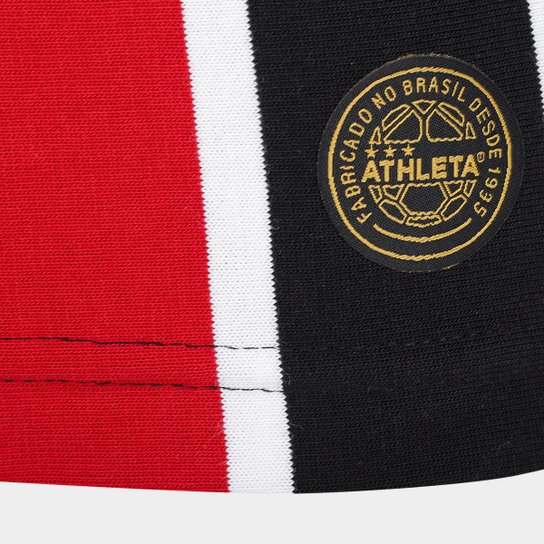 Camisa Polo Retrô São Paulo Athleta Masculina