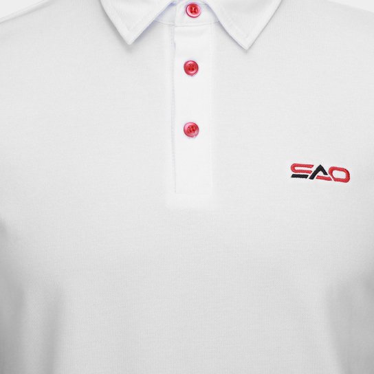 Camisa Polo São Paulo Básica Masculina