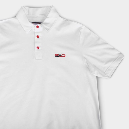 Camisa Polo São Paulo Básica Masculina
