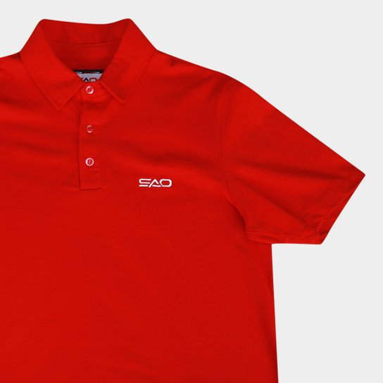 Camisa Polo São Paulo Básica Masculina