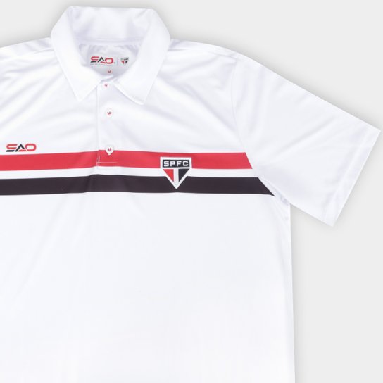 Camisa Polo São Paulo Casual Masculina