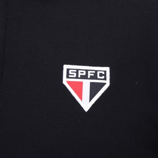 Camisa Polo São Paulo Escudo Masculina