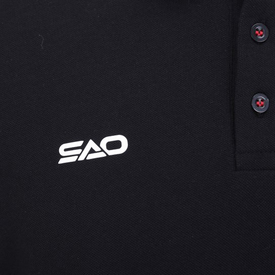 Camisa Polo São Paulo Escudo Masculina