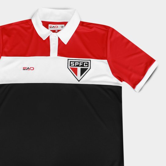 Camisa Polo São Paulo Masculina