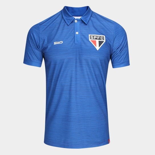 Camisa Polo São Paulo Tuas Glórias Masculina