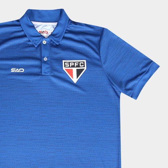 Camisa Polo São Paulo Tuas Glórias Masculina