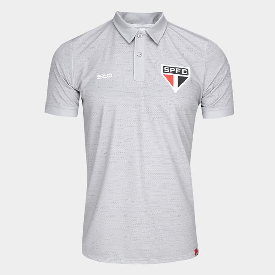 Camisa Polo São Paulo Tuas Glórias Masculina