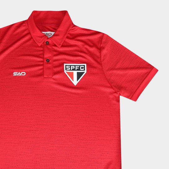 Camisa Polo São Paulo Tuas Glórias Masculina