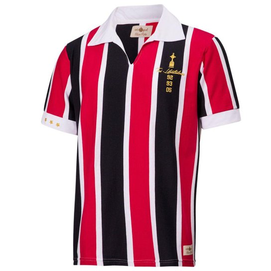 Camisa Retrô Gol São Paulo Tri-Libertadores Masculina