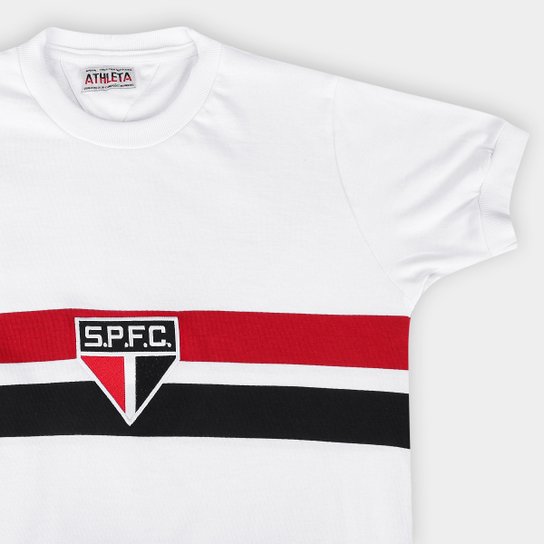 Camisa Retrô São Paulo 1970 Athleta Masculina