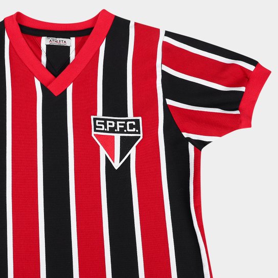 Camisa Retrô São Paulo Athleta Masculina