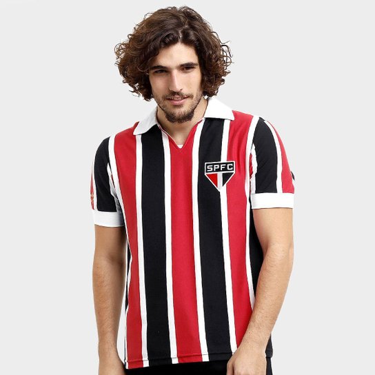 Camisa Retrô São Paulo Réplica 1957 Masculina