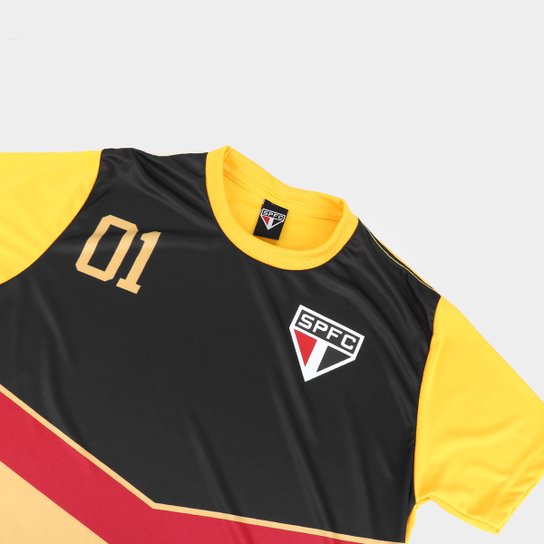 Camisa São Paulo 100 Gols Masculina