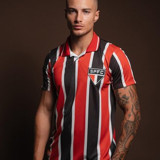 Camisa São Paulo 1994 Retrô Listrada Masculina