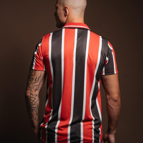 Camisa São Paulo 1994 Retrô Listrada Masculina