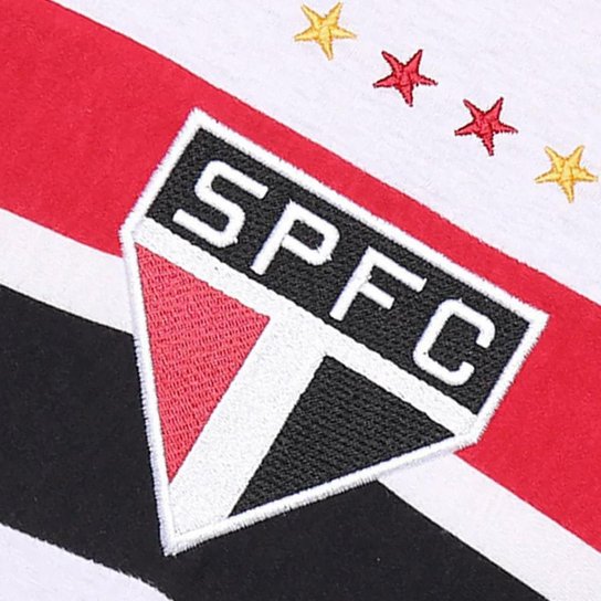 Camisa São Paulo 2005 Retrô Mundial Manga Longa Branca