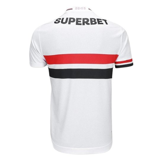 Camisa São Paulo 2025 Uniforme 1 Branca New Balance