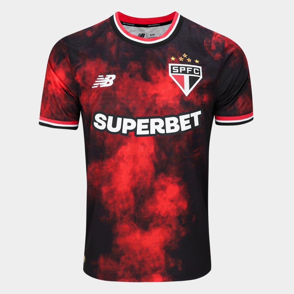 Camisa São Paulo 24/25 III s/n° Torcedor Comemorativa New Balance Masculina