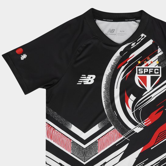 Camisa São Paulo 25/26 s/n Pré Jogo New Balance Feminina