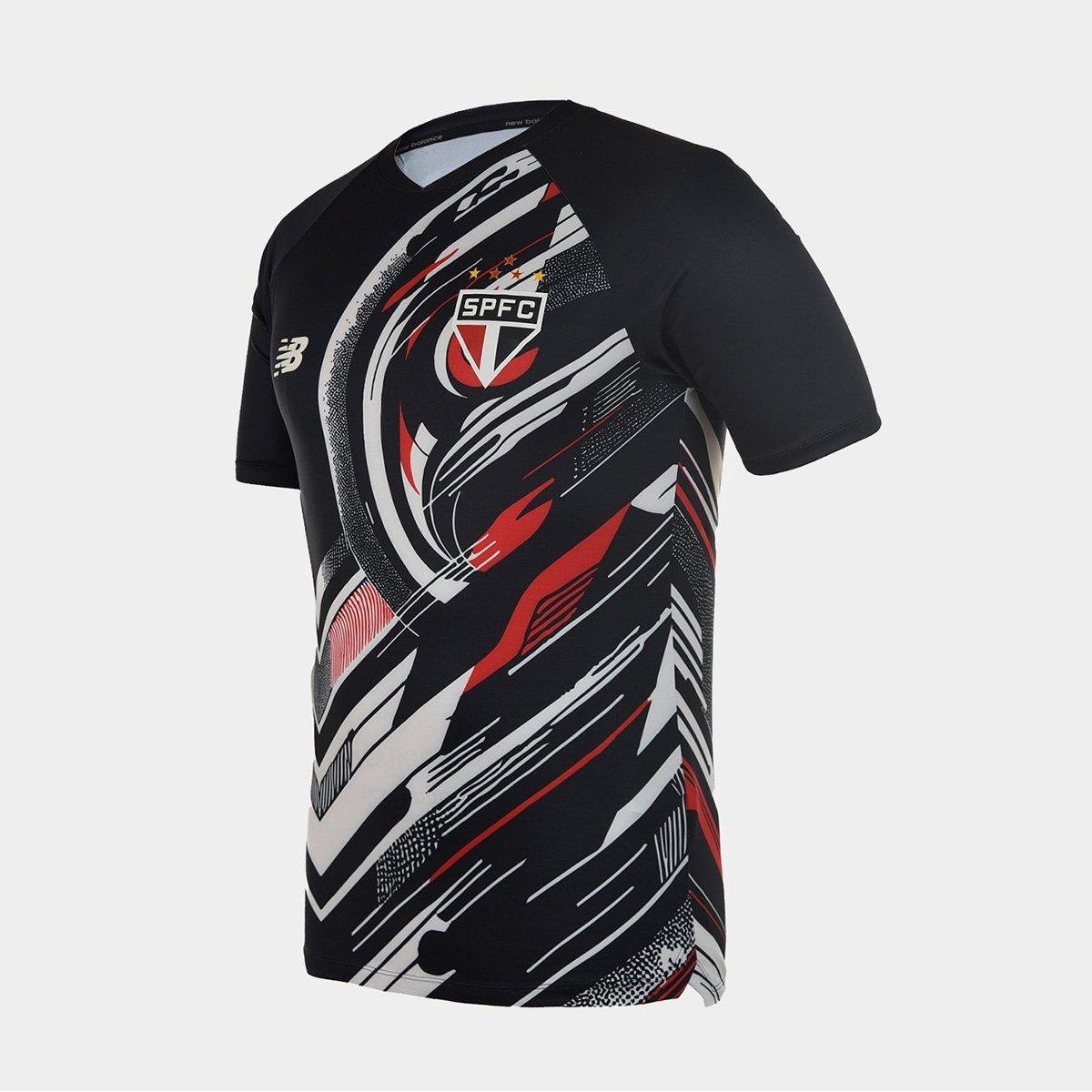 Camisa São Paulo 25/26 s/n° Pré Jogo New Balance Masculina — foto 2