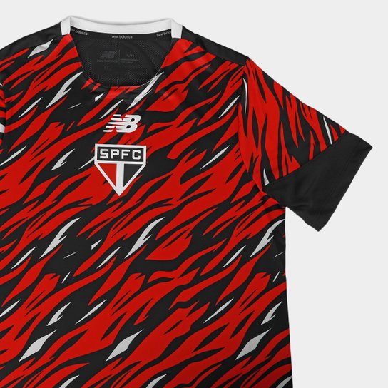 Camisa São Paulo 26/27 s/n Pré-Jogo New Balance Masculina