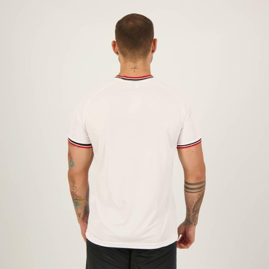 Camisa São Paulo Arrows Branca e Vermelha