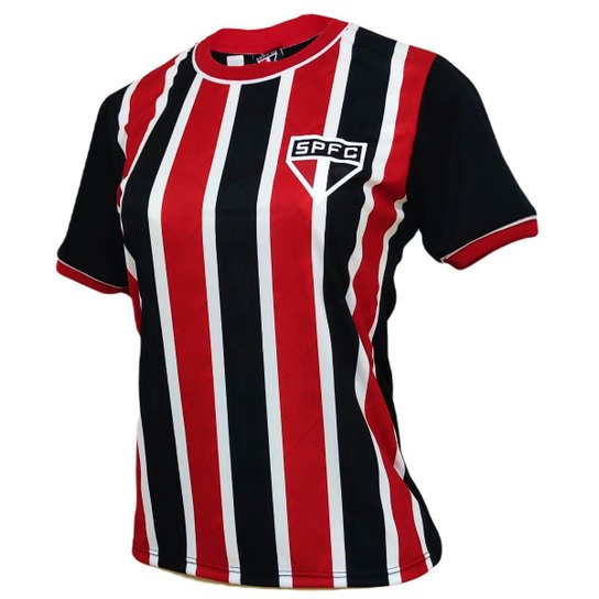Camisa São Paulo Baby Look Classmate - Feminina