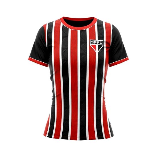 Camisa São Paulo Baby Look Classmate - Feminina