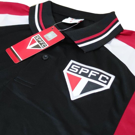 Camisa São Paulo Baby Look Polo Winner - Feminina