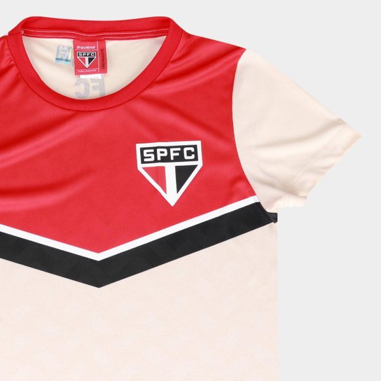 Camisa São Paulo Braziline Fundamento Feminina