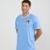 Camisa São Paulo Dry Uruguai Azul Celeste Masculina - Azul Claro