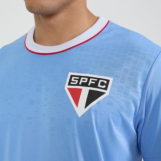 Camisa São Paulo Dry Uruguai Azul Celeste Masculina