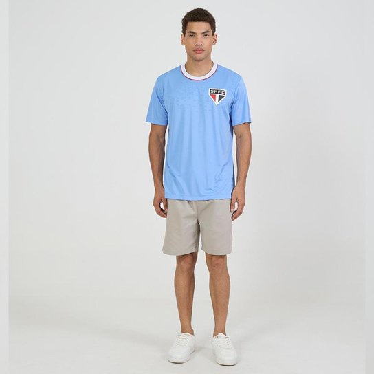Camisa São Paulo Dry Uruguai Azul Celeste Masculina
