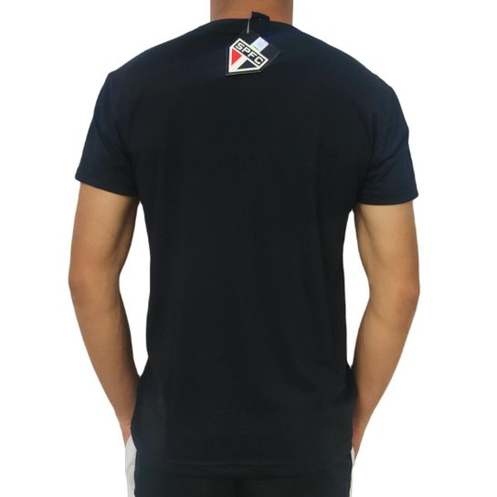 Camisa São Paulo Duo Lines Algodão - Masculino