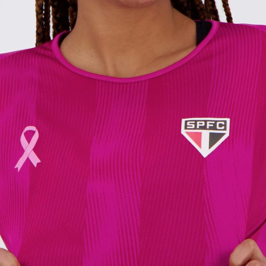 Camisa São Paulo Feminina Rosa