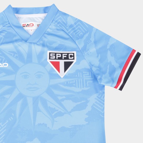 Camisa São Paulo Garra Celeste Feminina