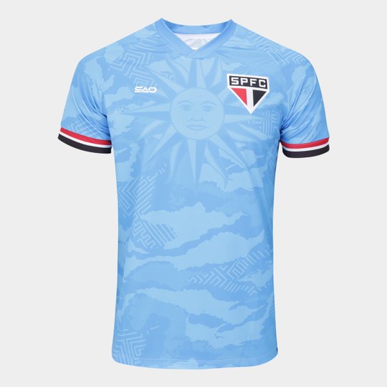 Camisa São Paulo Garra Celeste Masculina