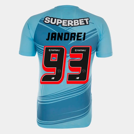 Camisa São Paulo Goleiro 25/26 - Jandrei Nº 93 - Torcedor New Balance Masculina
