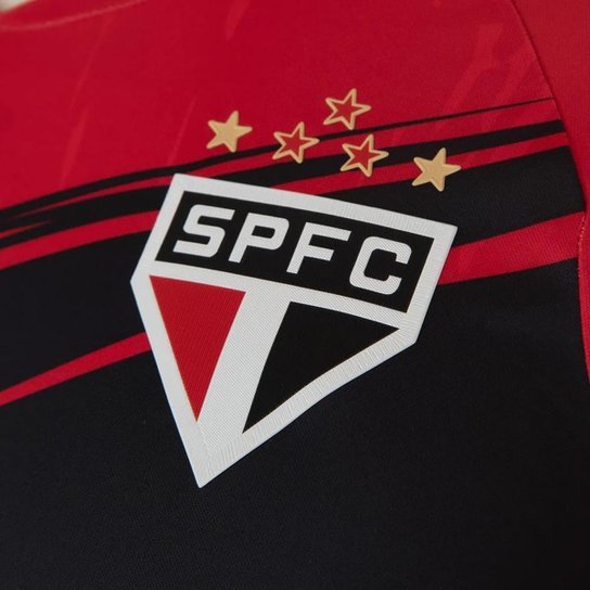 Camisa São Paulo Goleiro New Balance 25/26 Vermelha