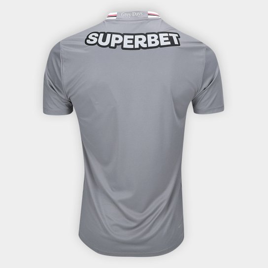 Camisa São Paulo Grey Day New Balance Masculino